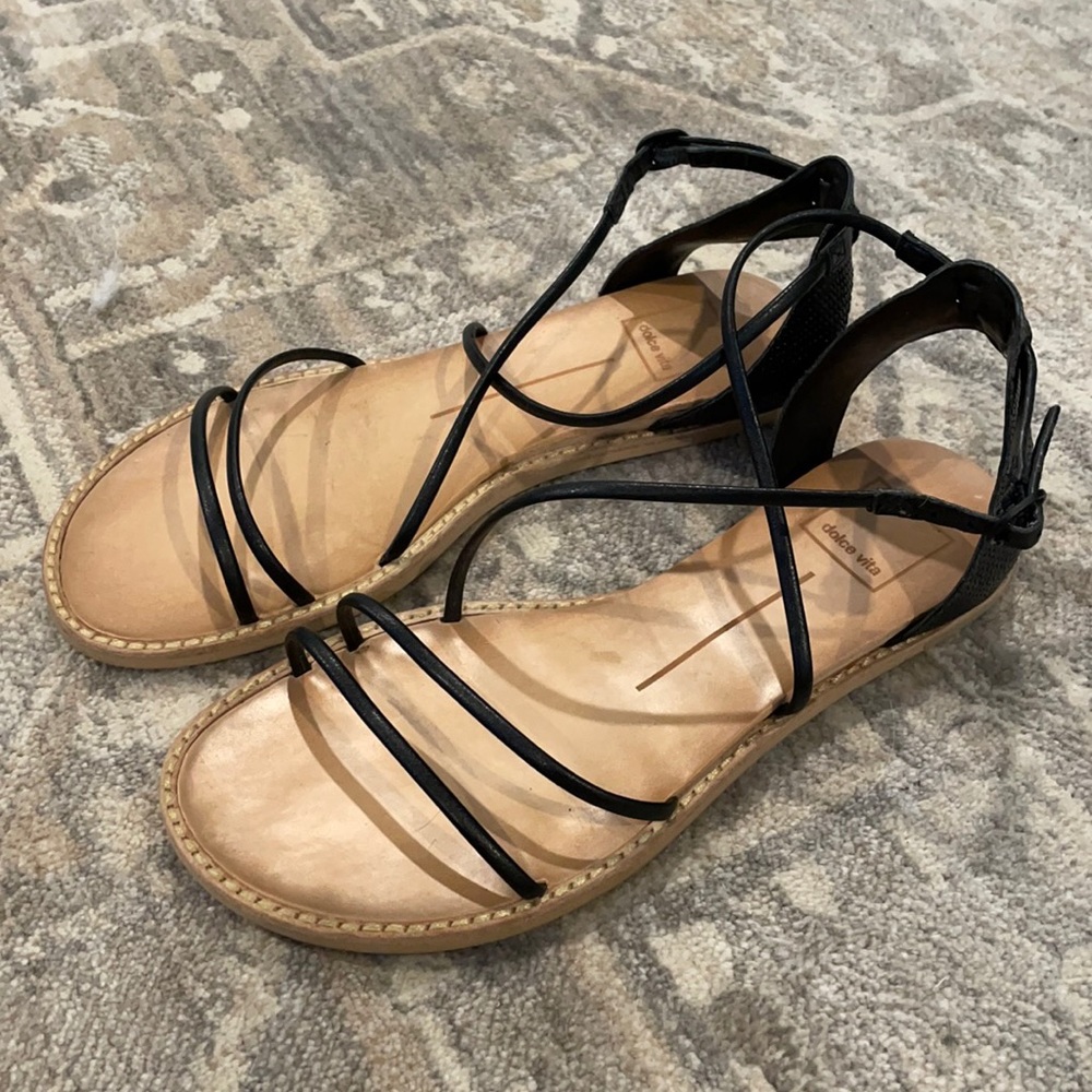 Black Dolce Vita Sandals